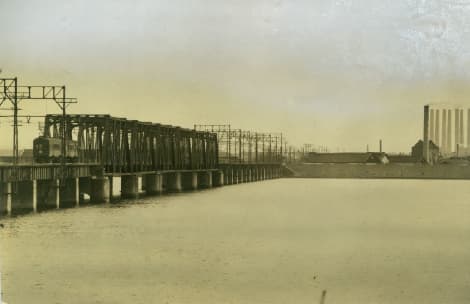 伝法線淀川橋梁（1954年）