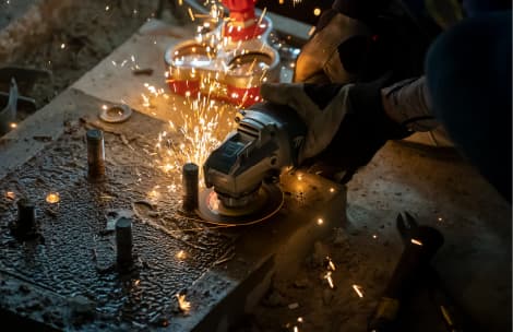 ホーム切替に伴う撤去作業