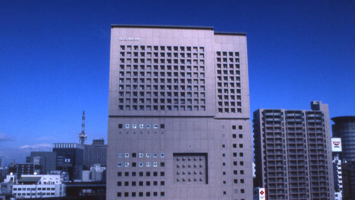 ラグザ大阪に移転したホテル阪神（1999年）